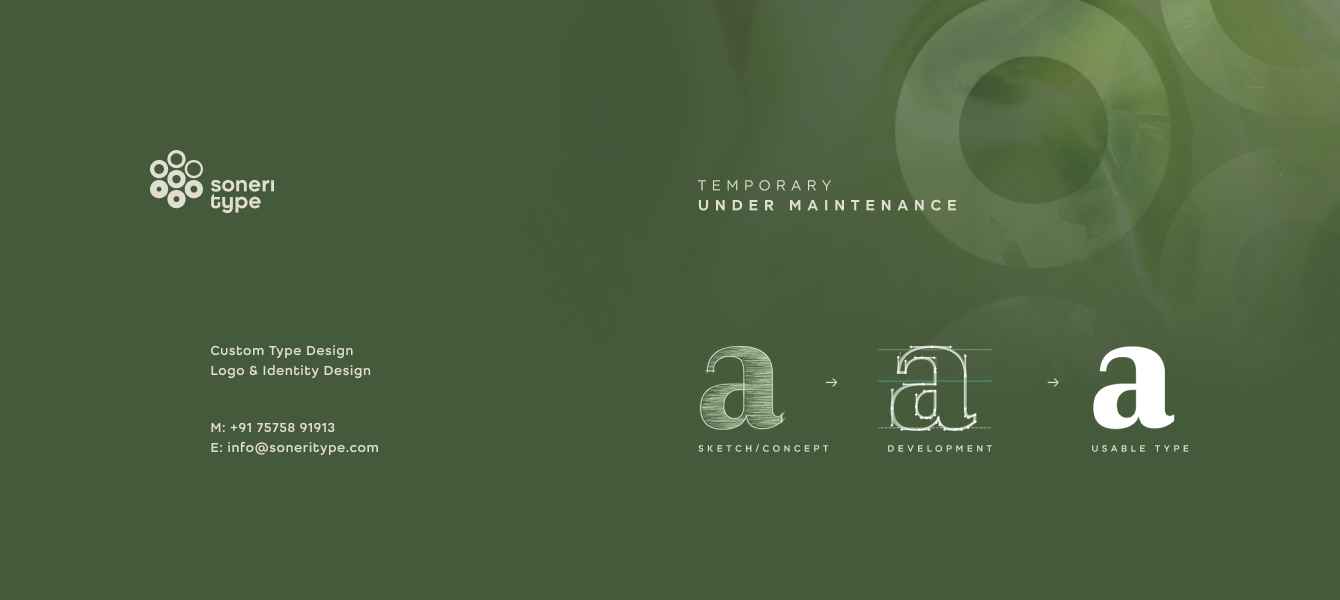 Soneritype - A digital type foundry
